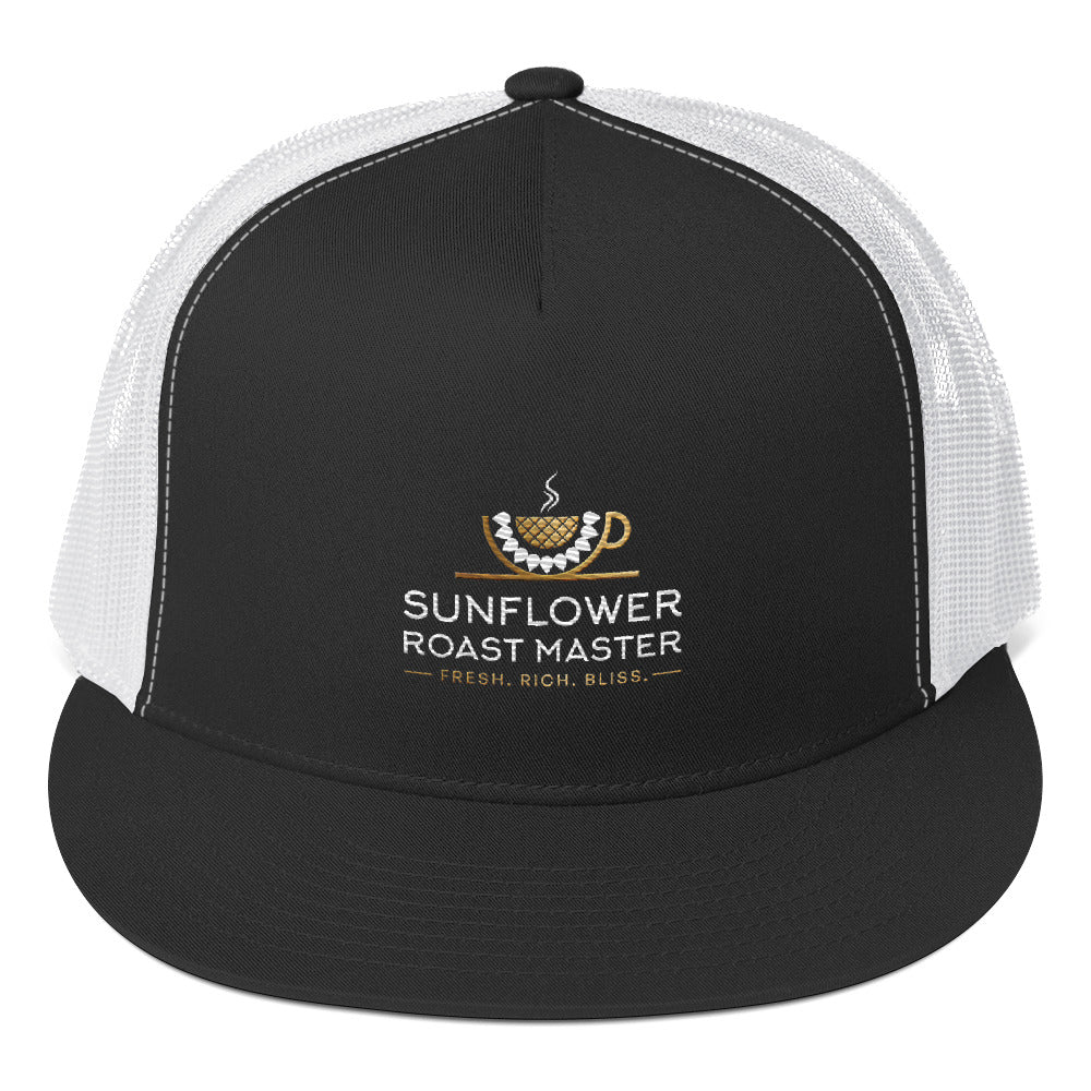 5 Panel Trucker Cap - Sunflower Roast Master