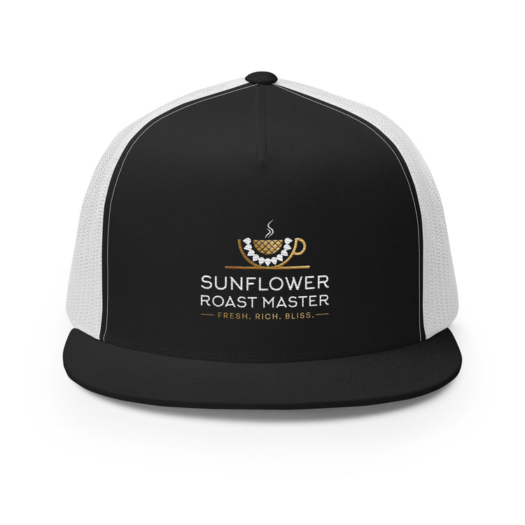 5 Panel Trucker Cap - Sunflower Roast Master