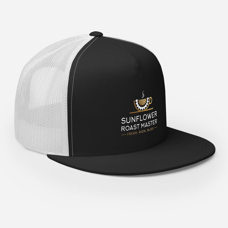 5 Panel Trucker Cap - Sunflower Roast Master