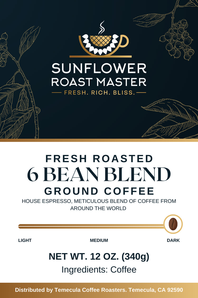 6 Bean Blend - Sunflower Roast Master