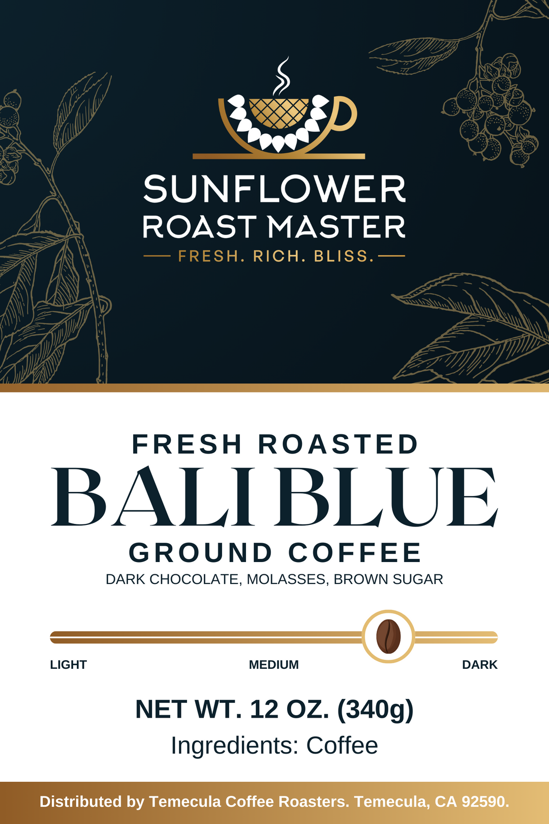 Bali Blue - Sunflower Roast Master