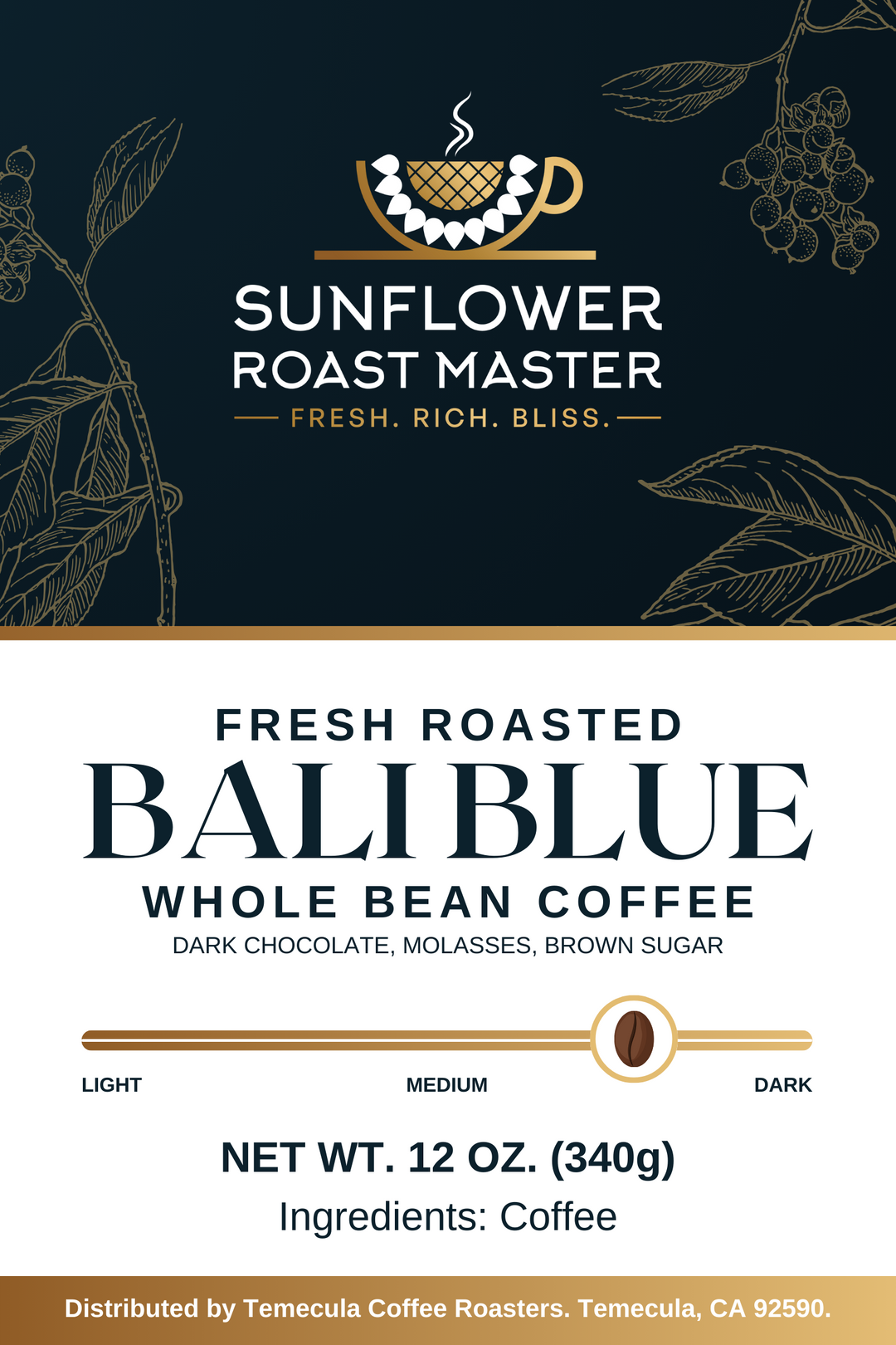 Bali Blue - Sunflower Roast Master