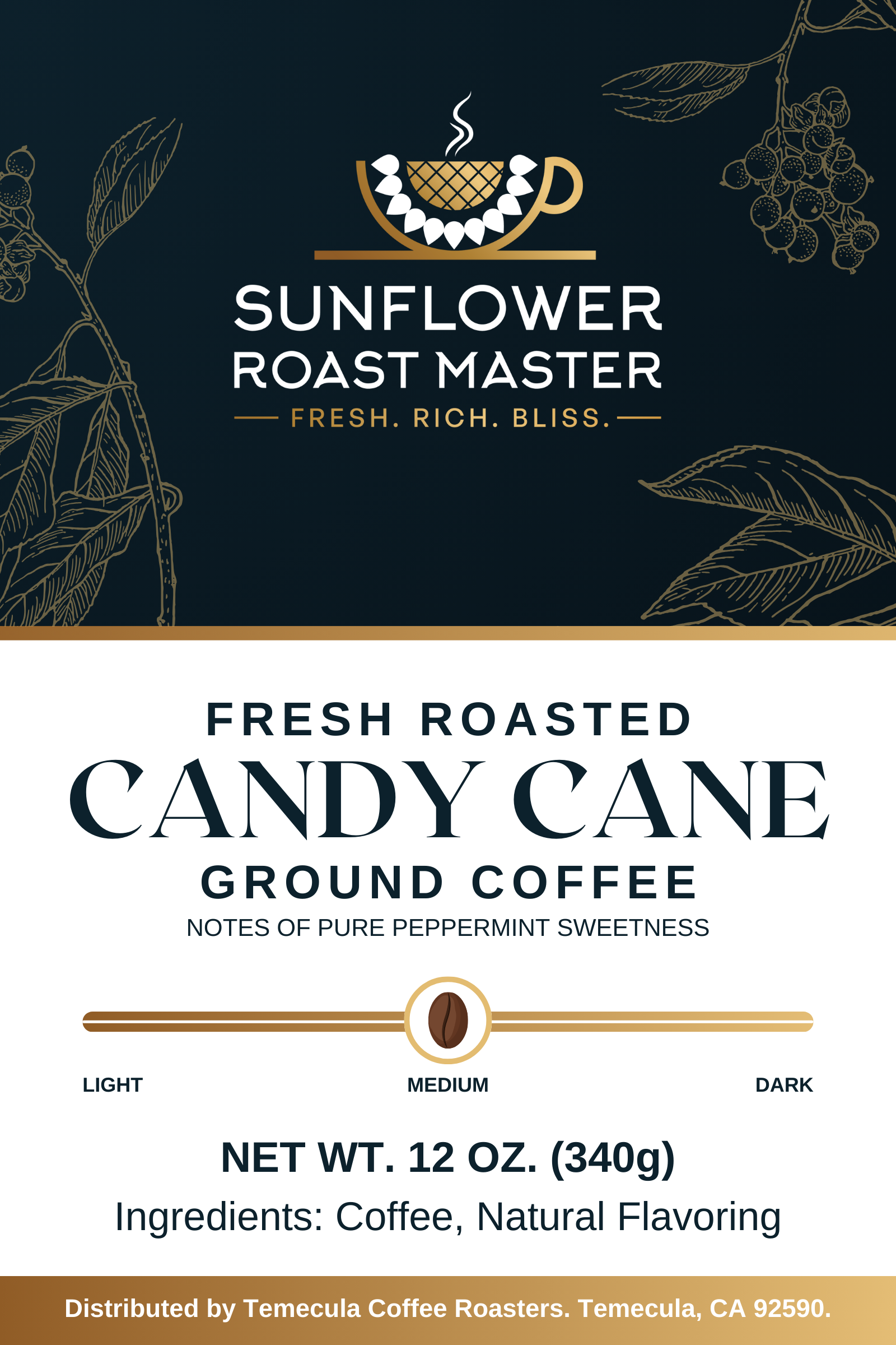 Candy Cane - Sunflower Roast Master