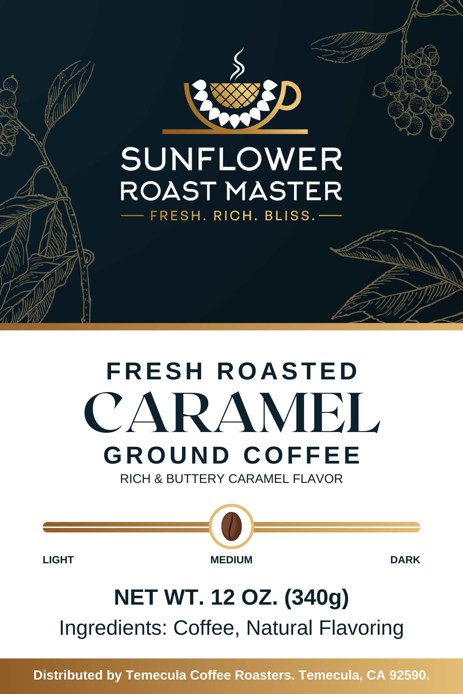 Caramel - Sunflower Roast Master