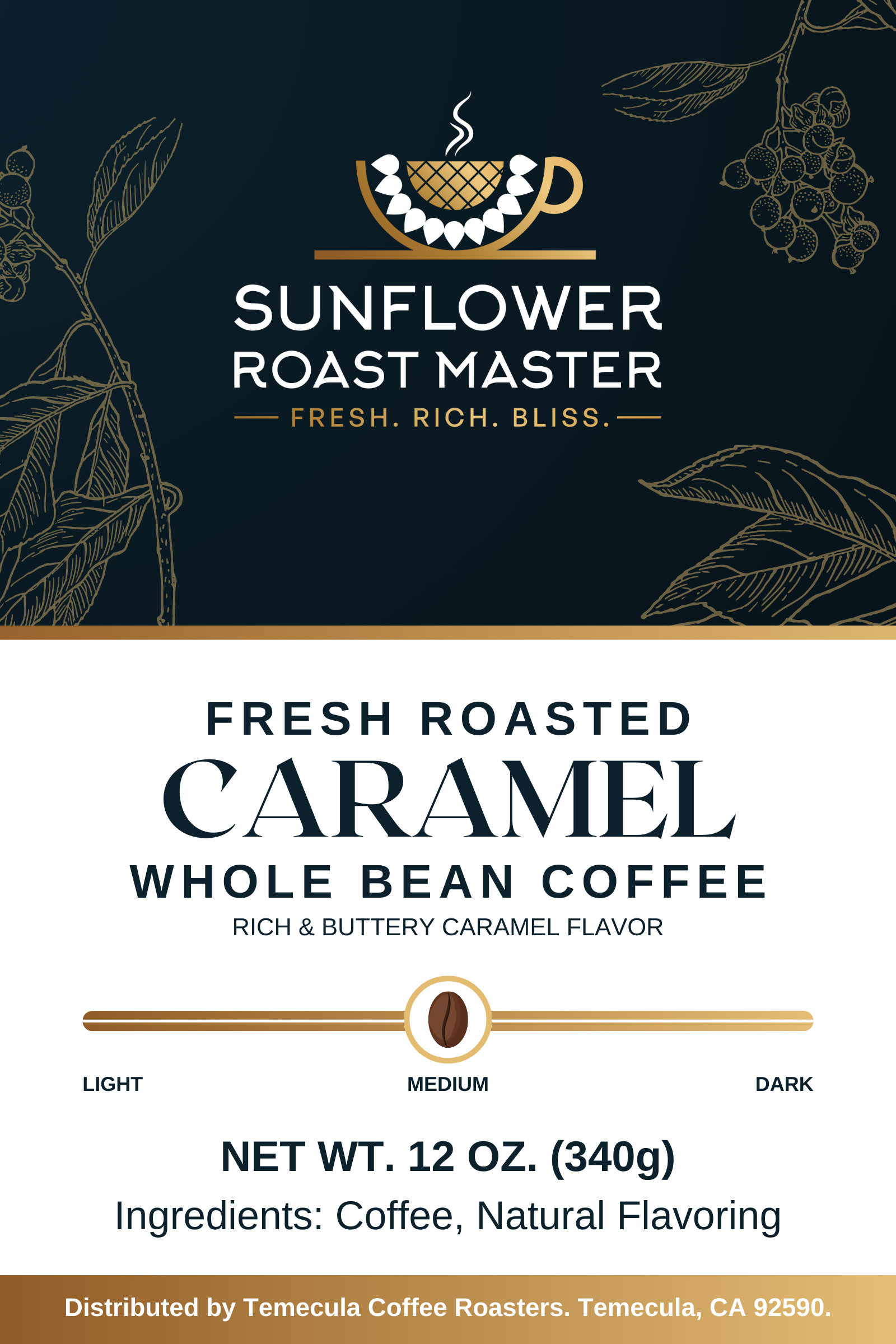 Caramel - Sunflower Roast Master