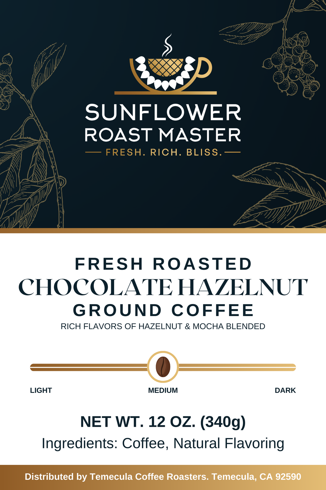 Chocolate Hazelnut - Sunflower Roast Master