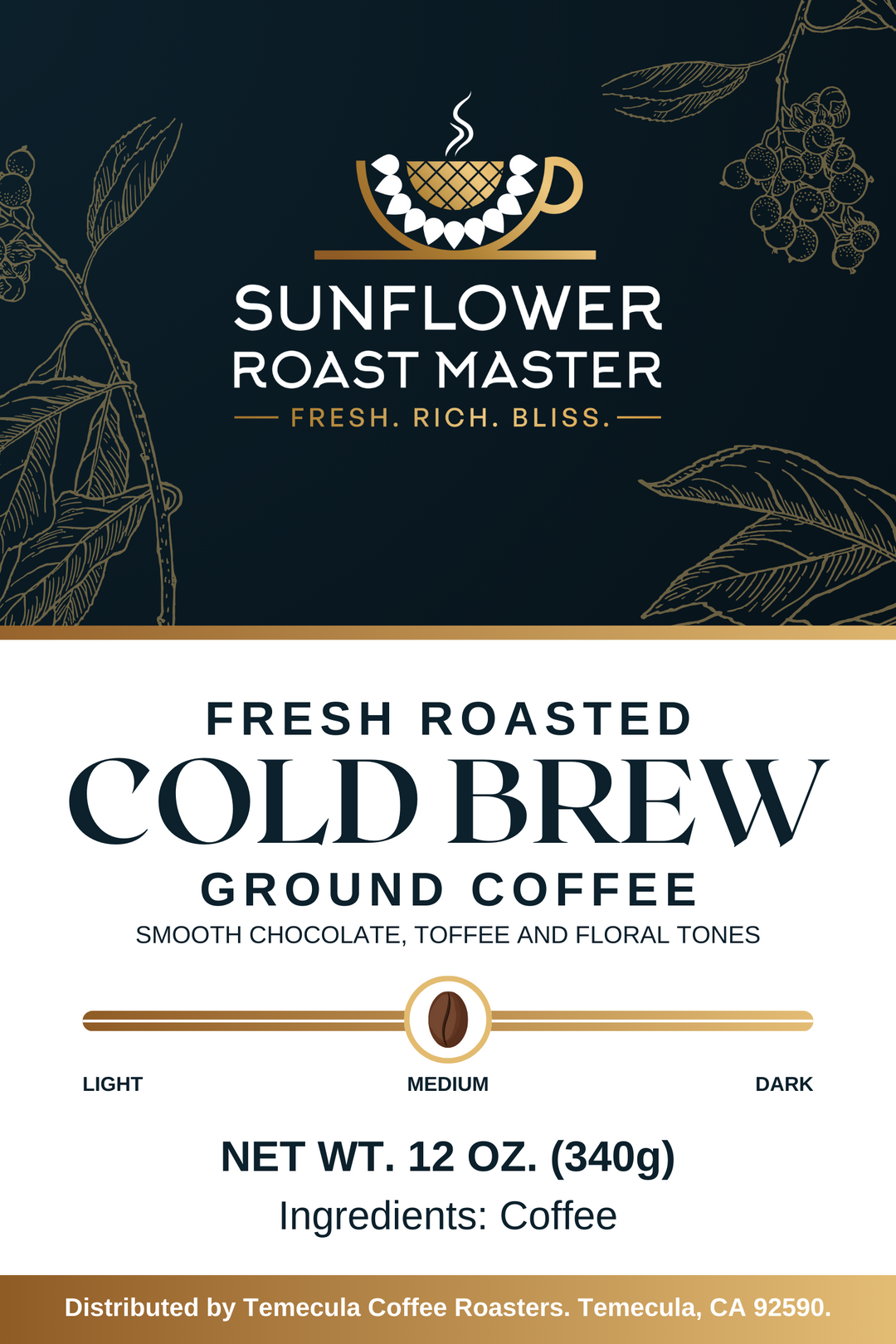 Cold Brew Coffee - Sunflower Roast Master