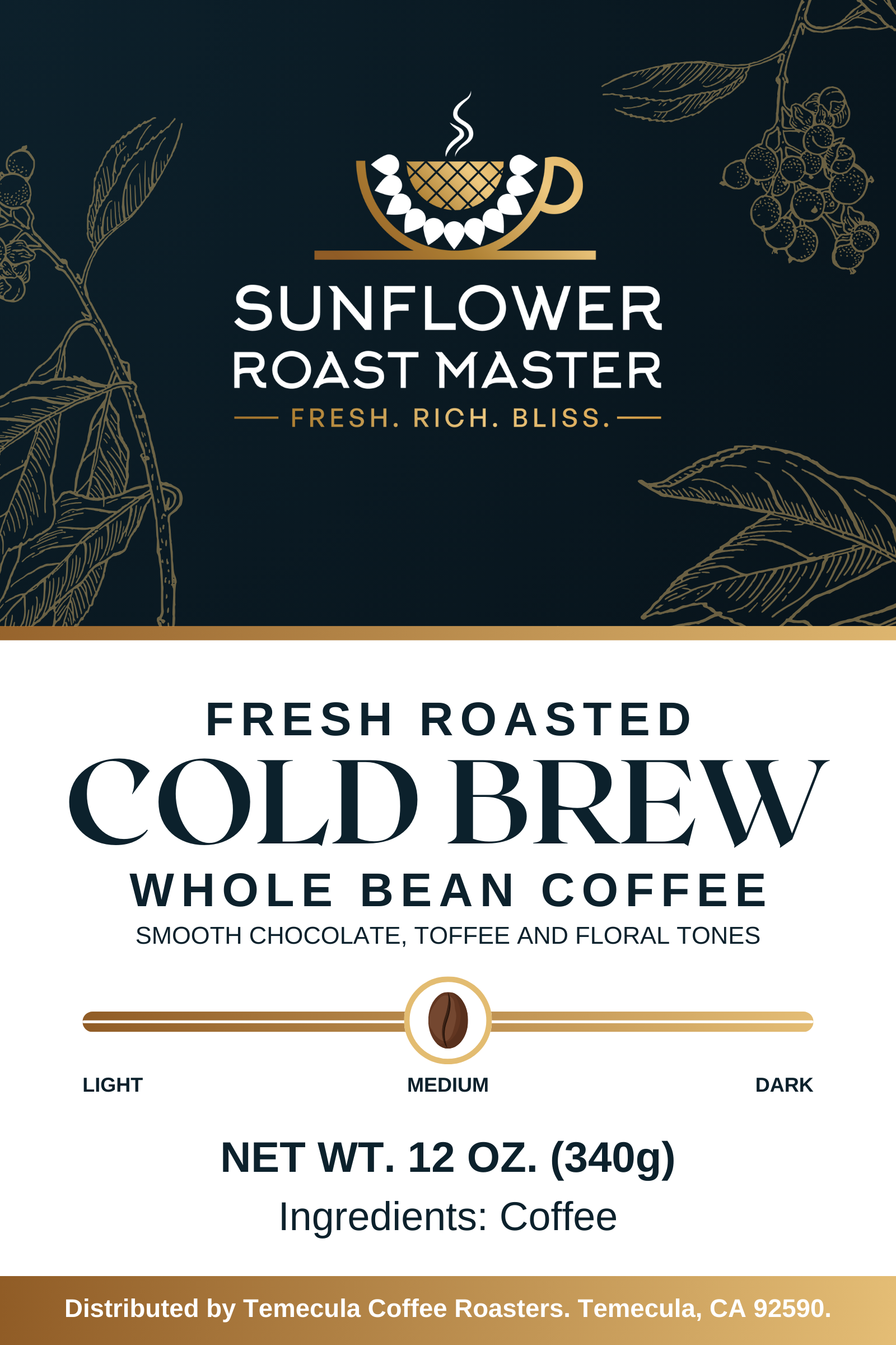 Cold Brew Coffee - Sunflower Roast Master