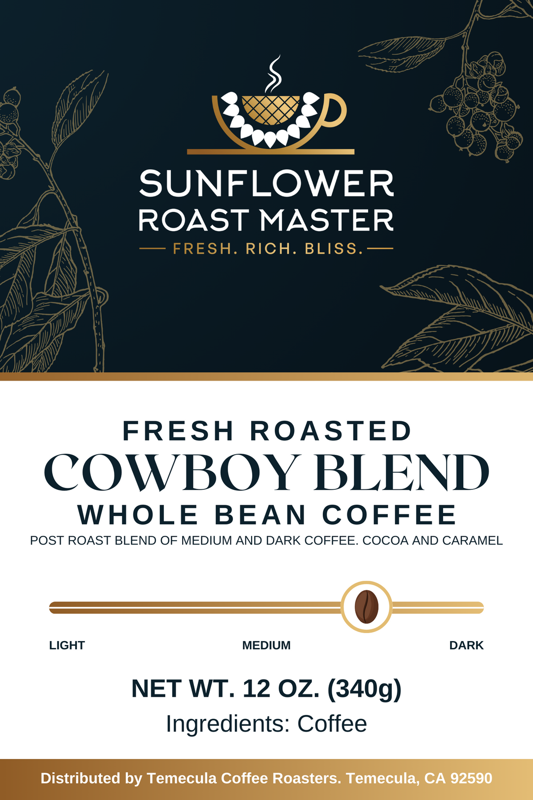 Cowboy Blend - Sunflower Roast Master