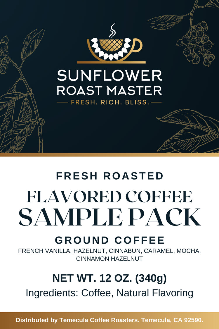 Flavored Coffees Sample Pack (6) - Sunflower Roast Master