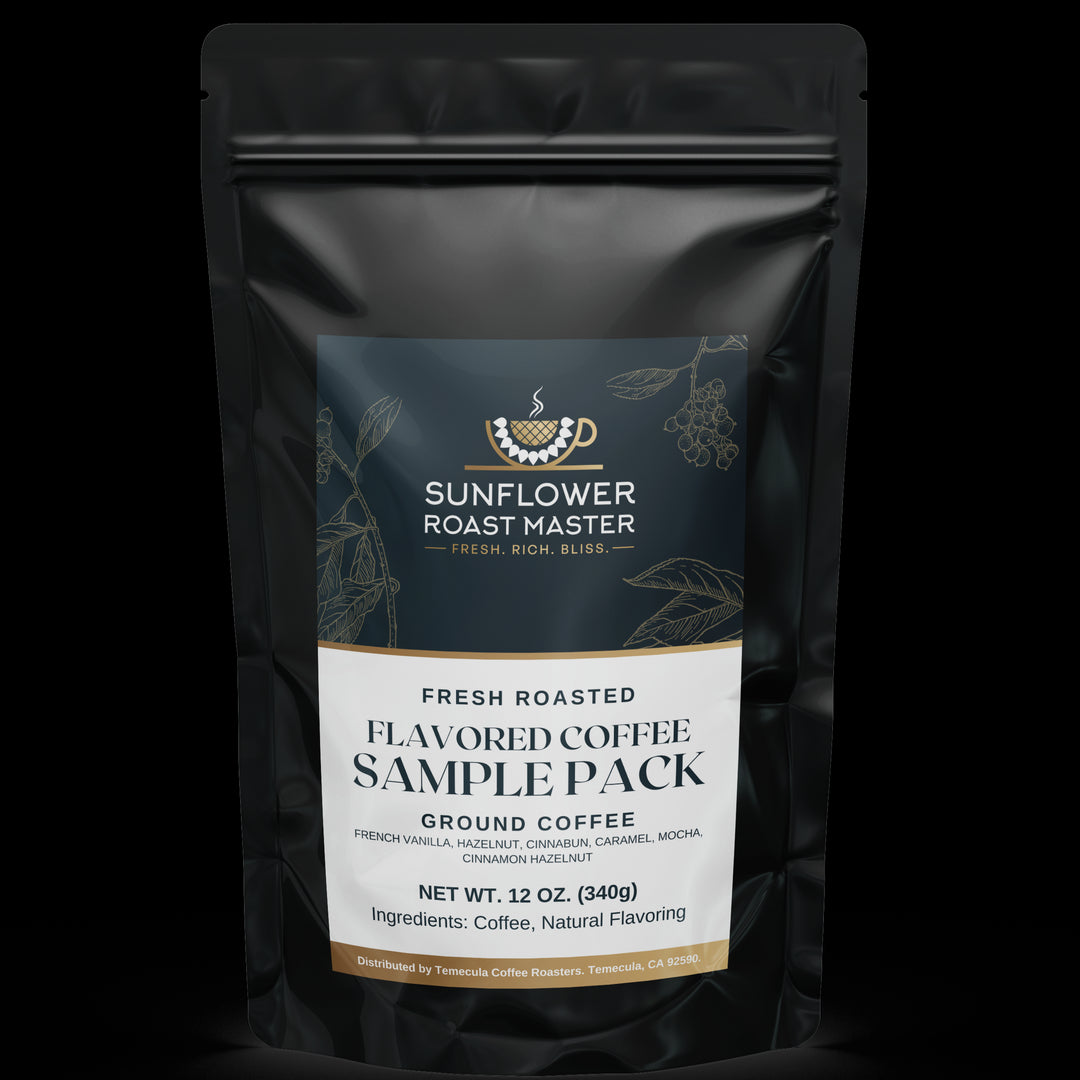 Flavored Coffees Sample Pack (6) - Sunflower Roast Master