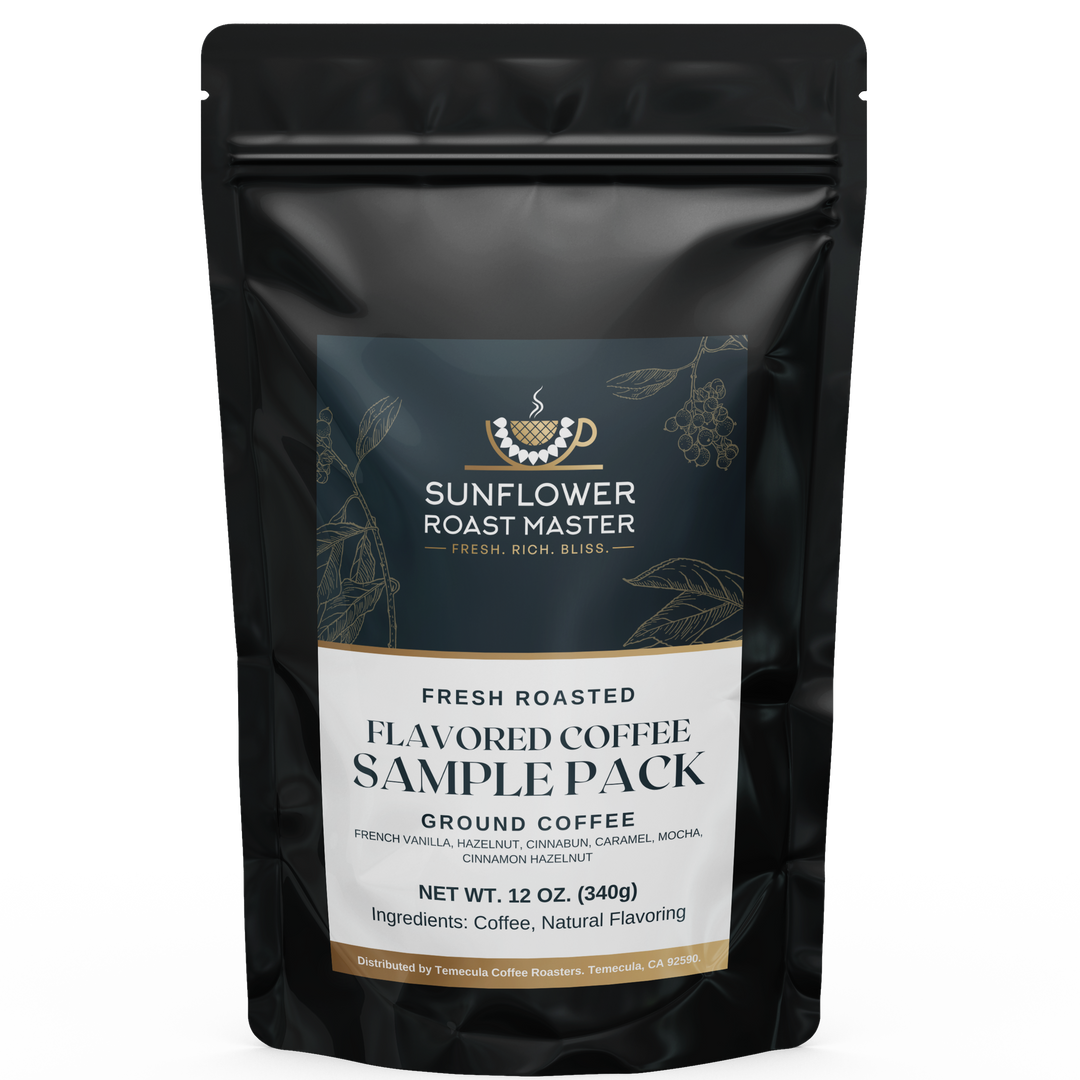 Flavored Coffees Sample Pack (6) - Sunflower Roast Master