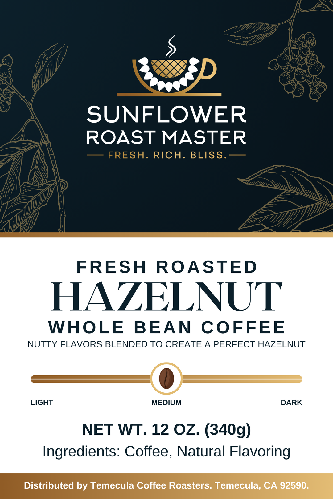 Hazelnut - Sunflower Roast Master