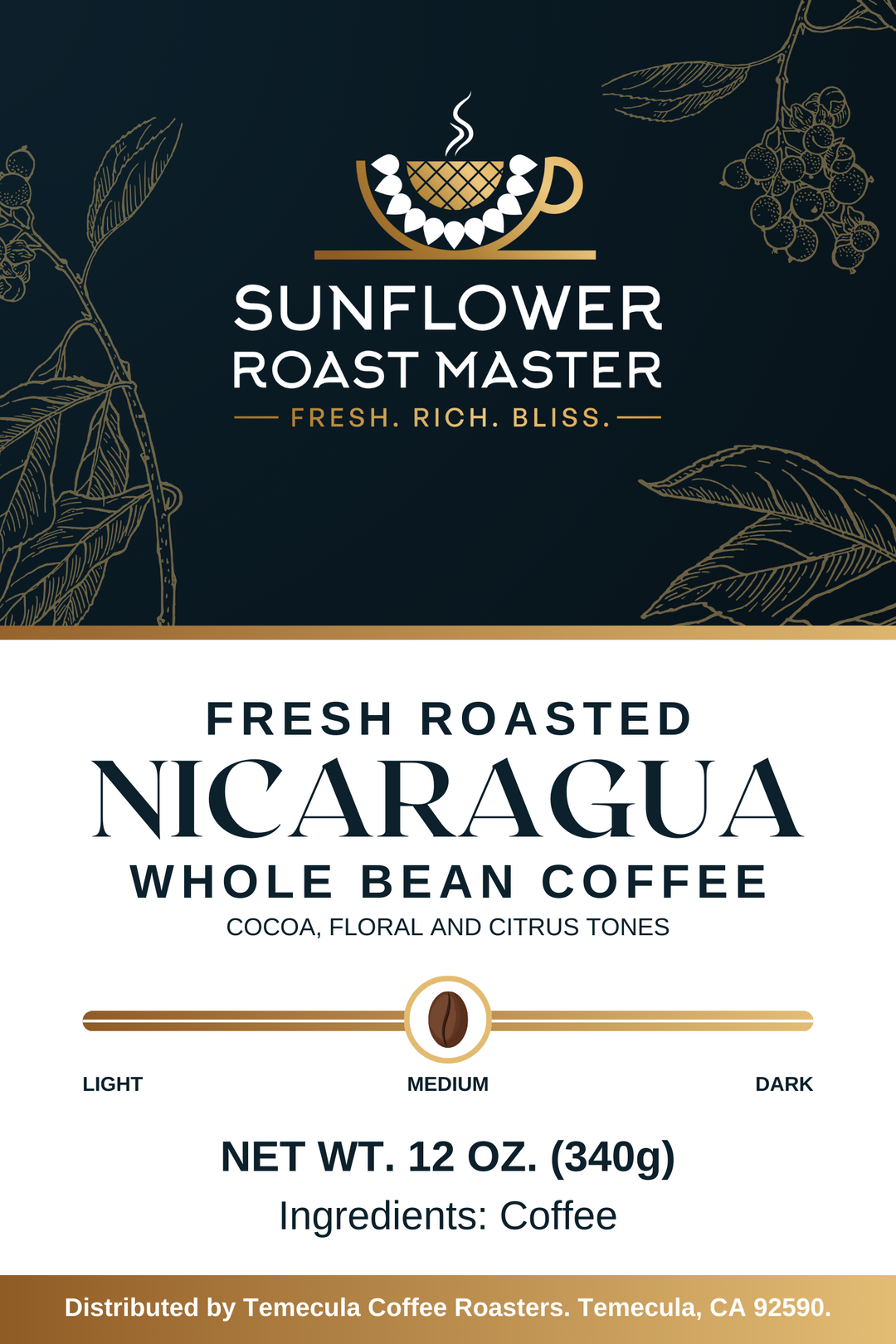 Nicaragua - Sunflower Roast Master