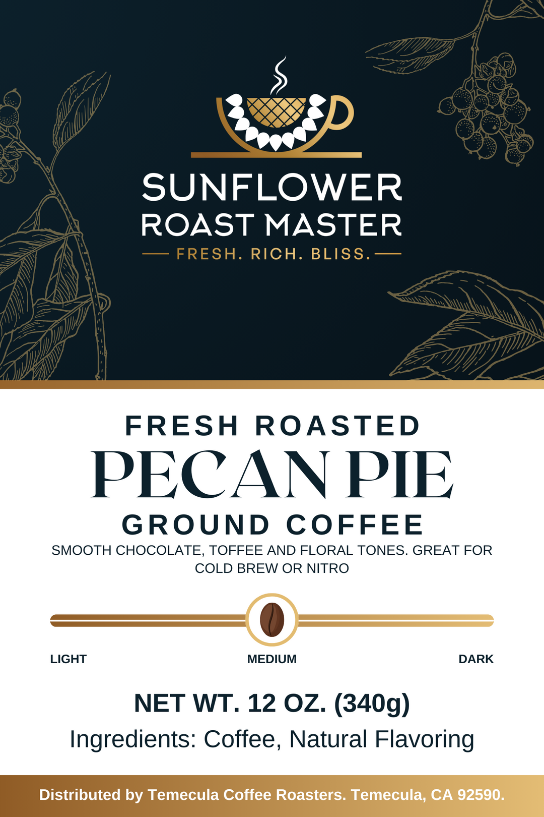 Pecan Pie - Sunflower Roast Master