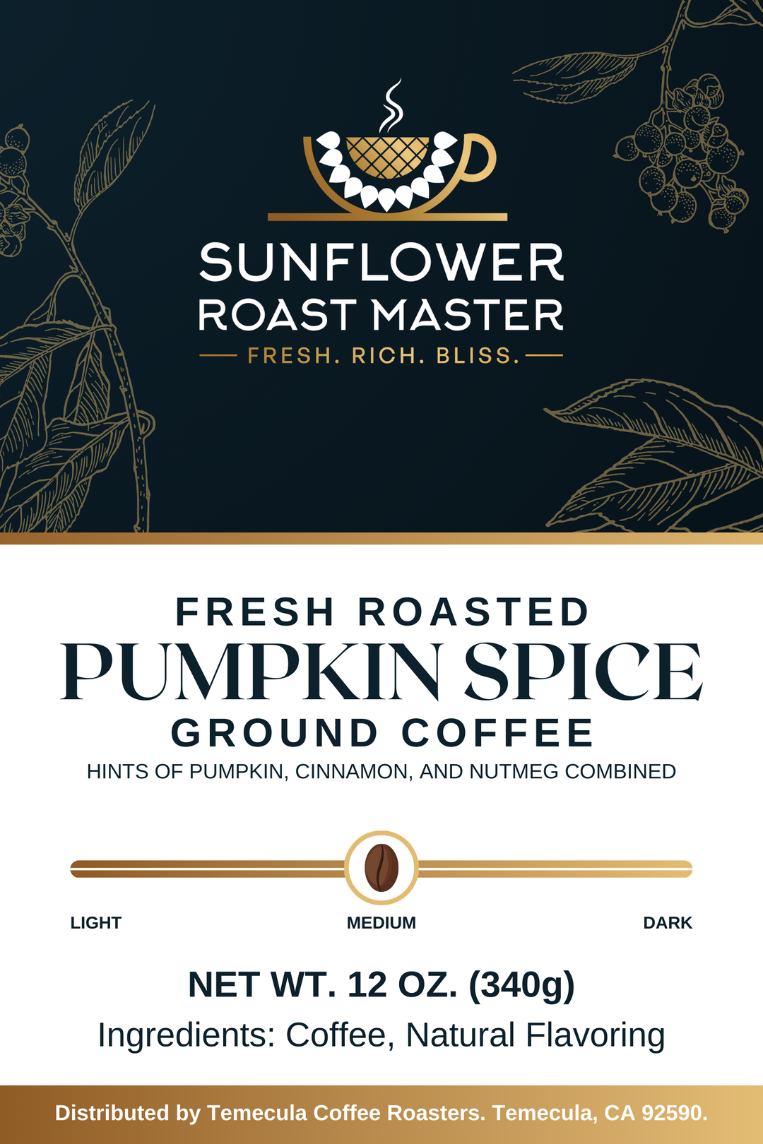 Pumpkin Spice - Sunflower Roast Master