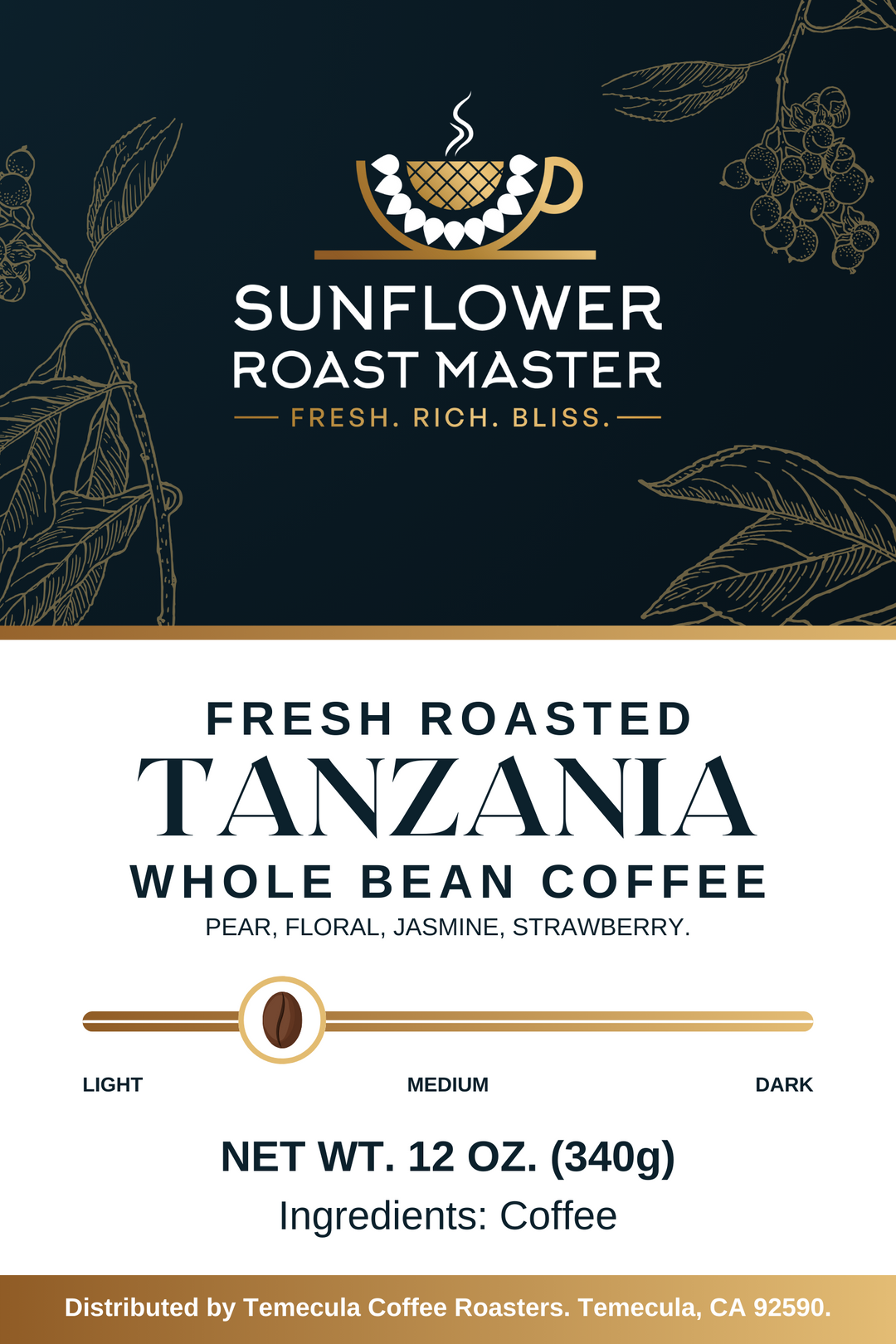 Tanzania - Sunflower Roast Master