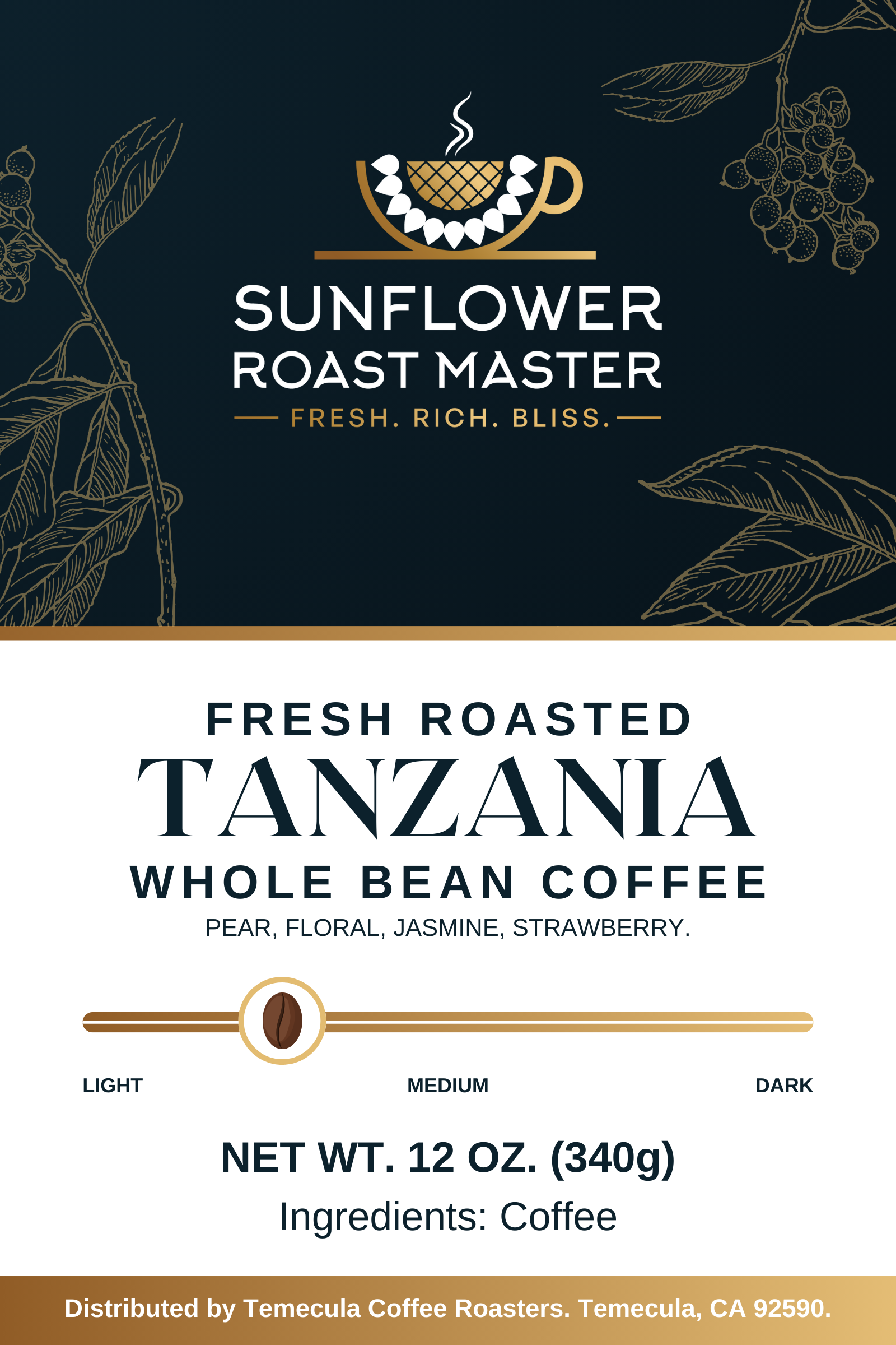 Tanzania - Sunflower Roast Master