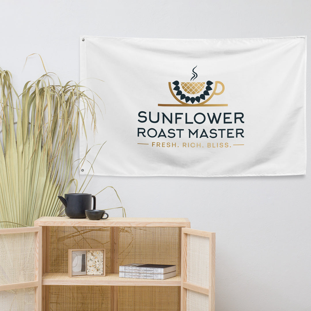 Sunflower Roast Master Flag - Sunflower Roast Master