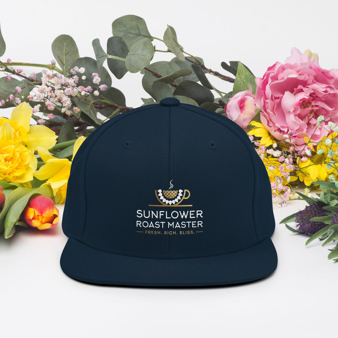 Snapback Hat - Sunflower Roast Master