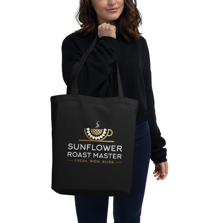 Eco Tote Bag Black - Sunflower Roast Master