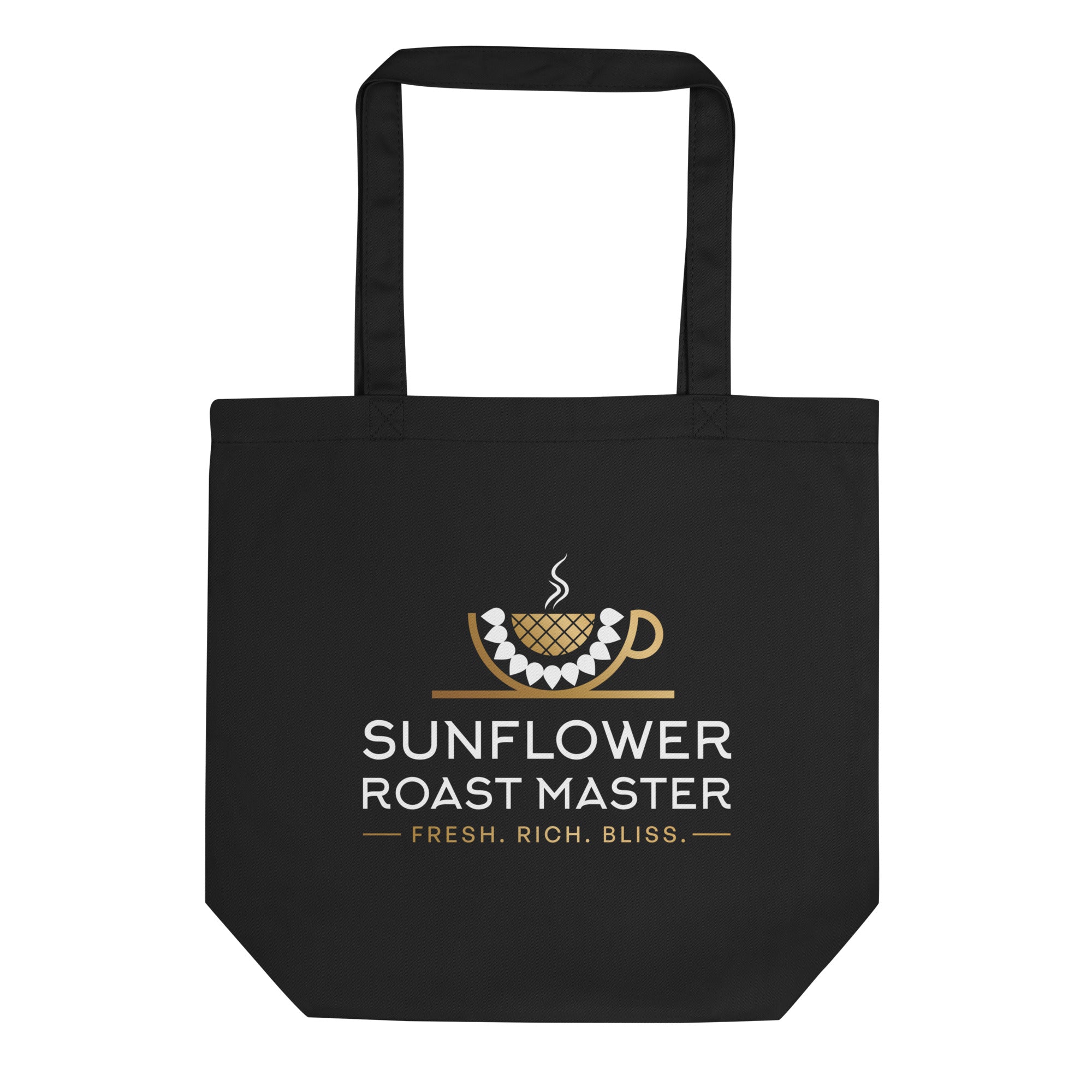 Eco Tote Bag Black - Sunflower Roast Master