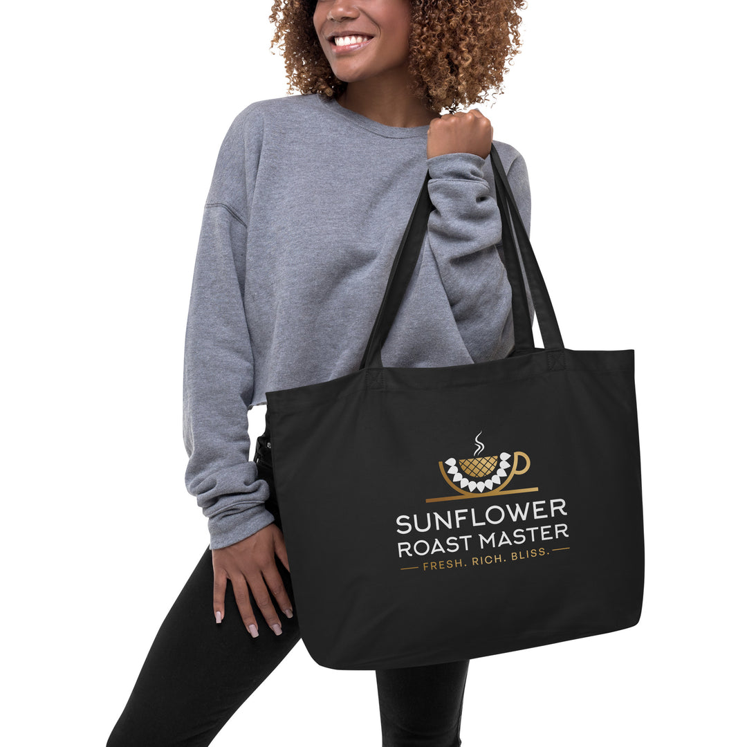 Large Organic Tote Bag - Sunflower Roast Master