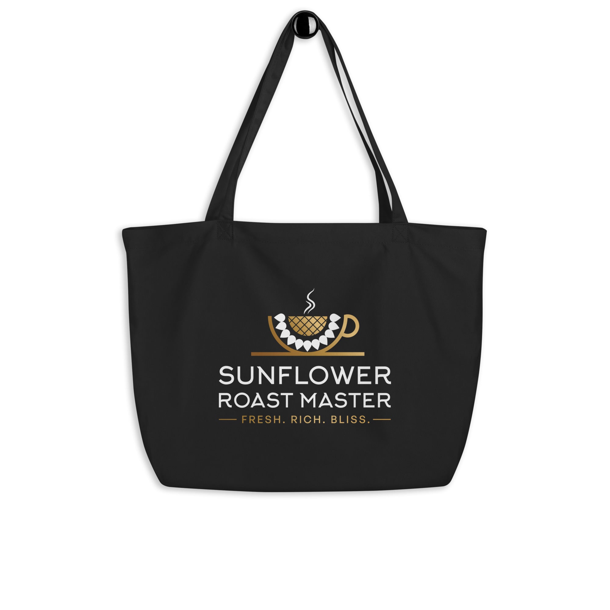 Large Organic Tote Bag - Sunflower Roast Master