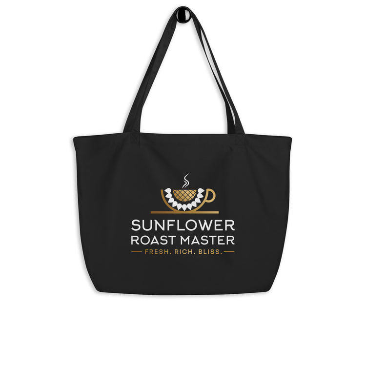 Large Organic Tote Bag - Sunflower Roast Master