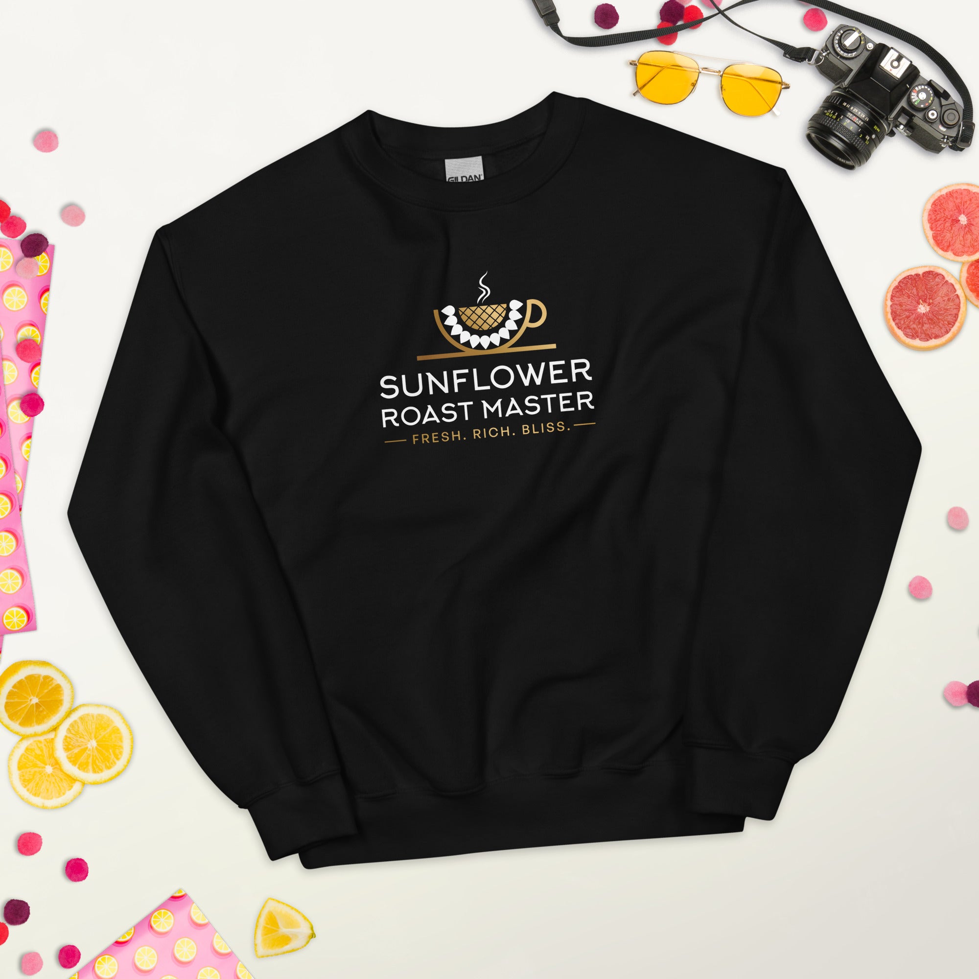 Unisex  Crew Neck Sweatshirt - Sunflower Roast Master