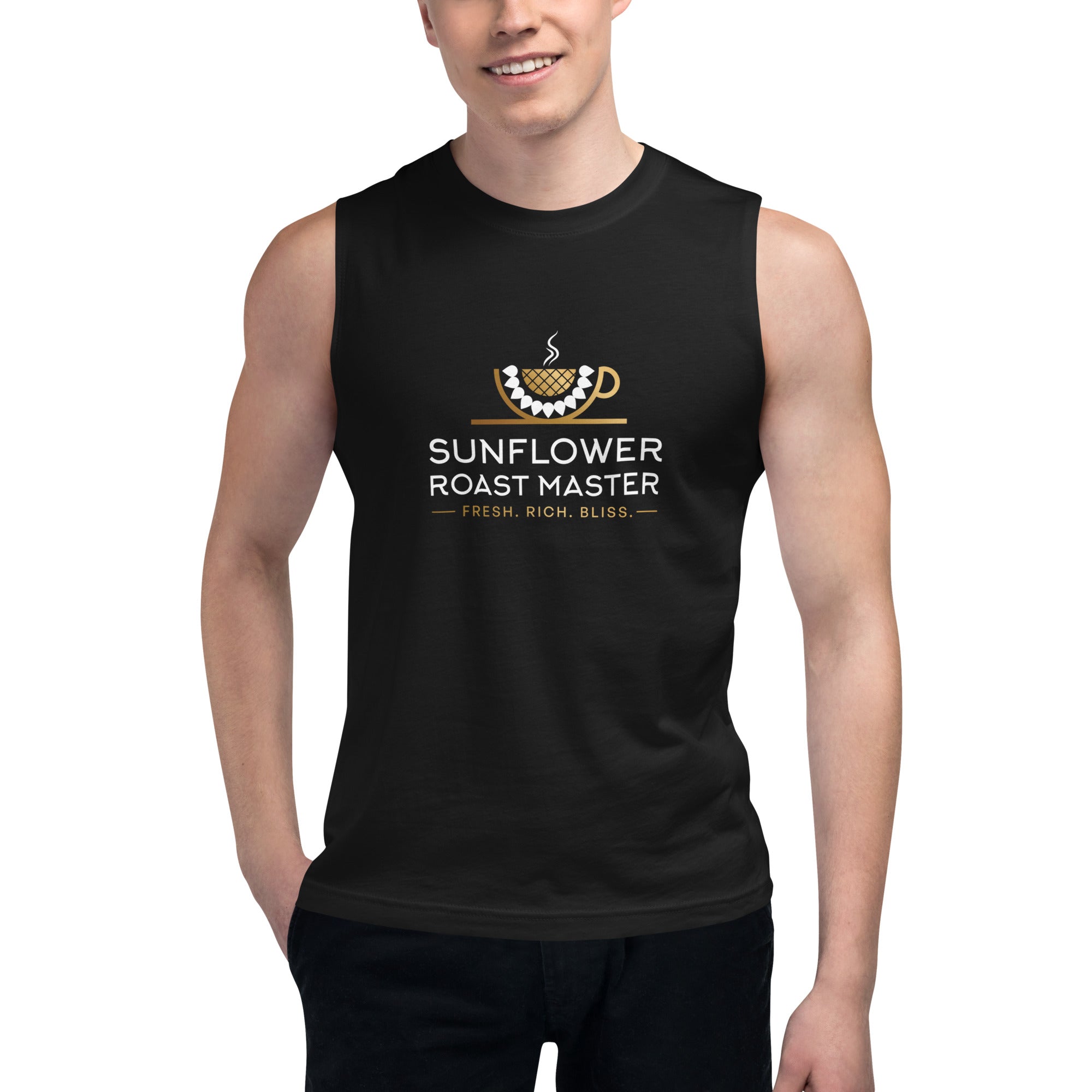 Unisex Muscle Tank Top - Sunflower Roast Master