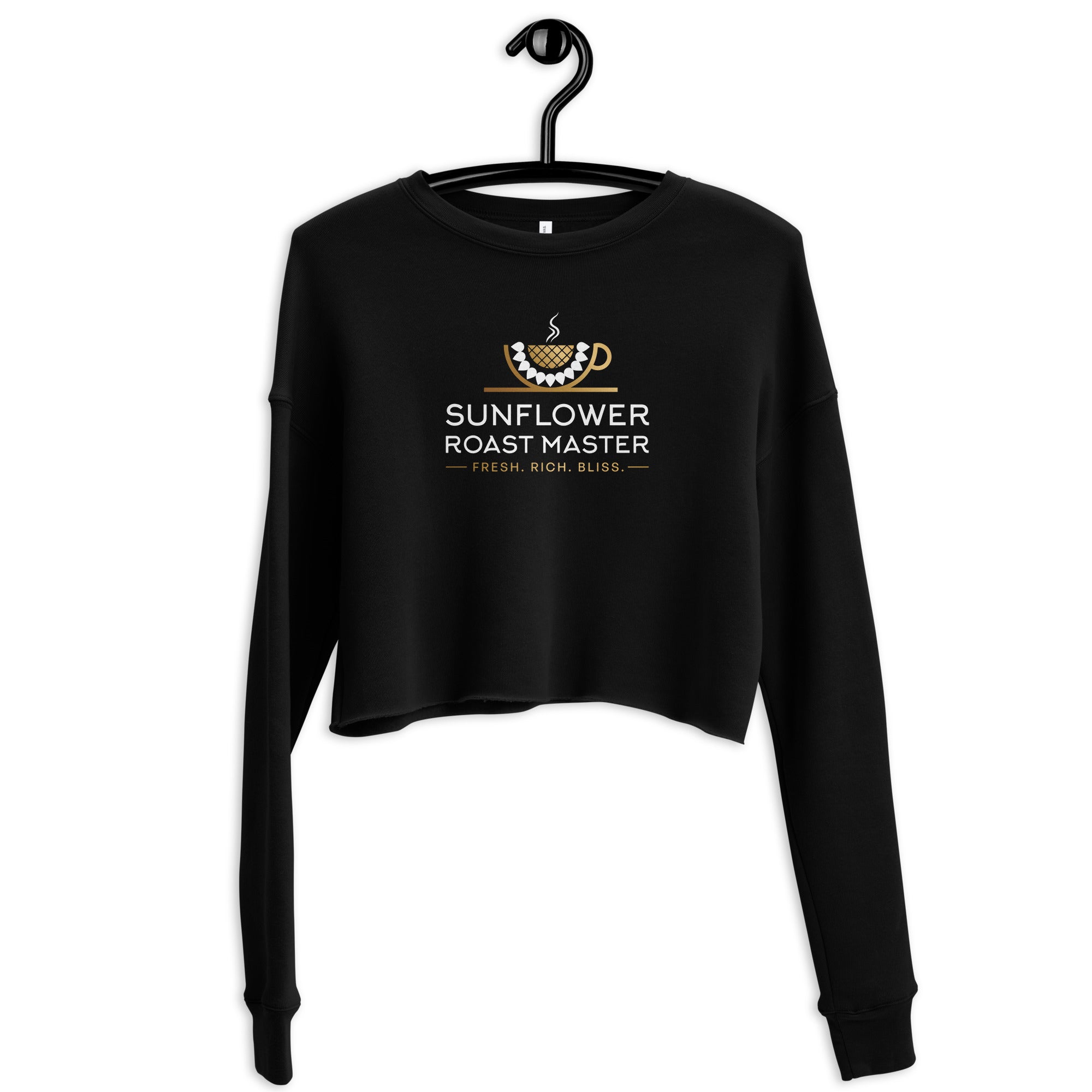 Women's Crop Sweatshirt - Sunflower Roast Master