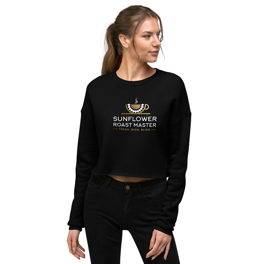 Women's Crop Sweatshirt - Sunflower Roast Master