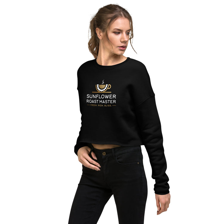 Women's Crop Sweatshirt - Sunflower Roast Master