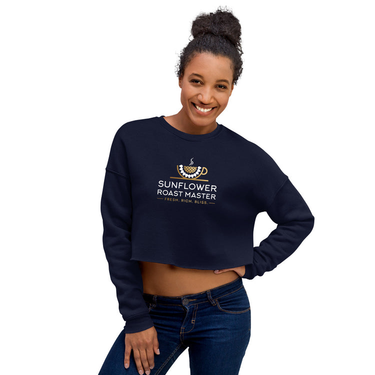 Women's Crop Sweatshirt - Sunflower Roast Master